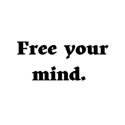 Тимчасове тату - Free your mind.